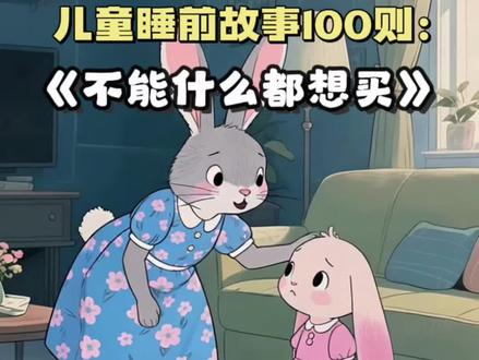 儿童睡前故事100则《不能什么都想买》 世界上的好东西很多很多,但我们不需要全部拥有。学会选择和珍惜已有的玩具,你会发现,满足比得到更快乐。#3-6岁儿童睡前故事推荐#儿童睡前故事 #早教故事 #儿童故事 #睡前故事
