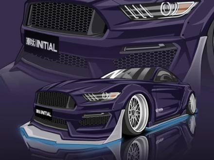 如何毁掉一台野马#抖音汽车 #福特野马 #玉米画车 #改装车