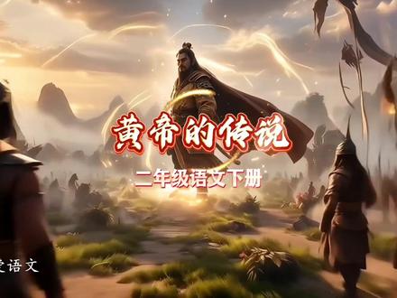二年级语文下册|第八单元|黄帝的传说|课文朗读动画 #二年级 #二年级语文下册 #课文动画 #课文朗读 #黄帝的传说