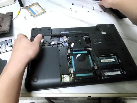联想Thinkpad E550拆机拆解更换外壳键盘 #拆机 #笔记本电脑