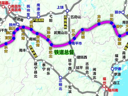 温武吉铁路规划线路图 #铁道总督 #温武吉铁路 #温武吉铁路规划设计图 #交通强国铁路先行 #浙闽赣