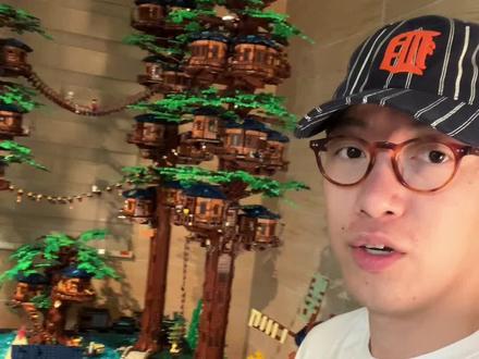 用乐高积木做个流水茶桌#乐高