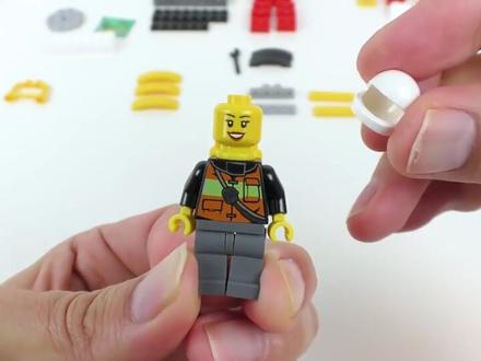 卡通玩具消防队益智拼装积木玩具