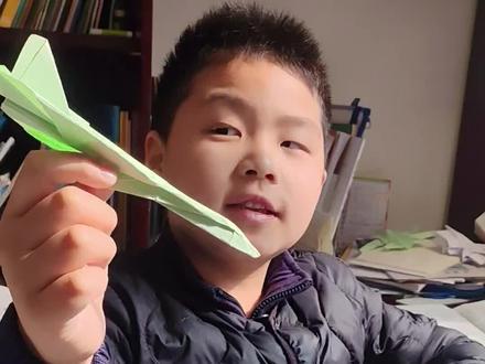 #手工#纸飞机#战斗机#谁还没个隐藏技能 #一般人不知道是什么