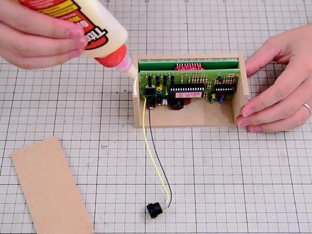 木质数字钟的制作过程