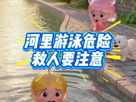 野泳危险 救人需注意 #落水救人 #热点新闻事件 #落水儿童 #儿童安全 #安全科普
