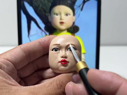 手工制作 木头人#手工