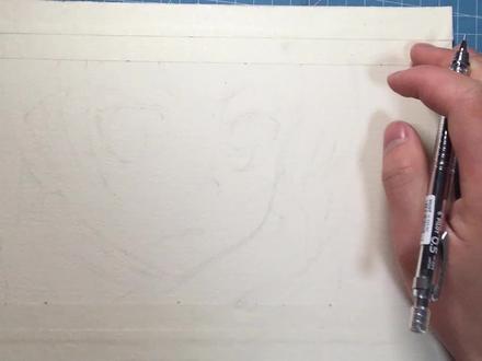 【水彩手绘】更科瑠夏——租界女友