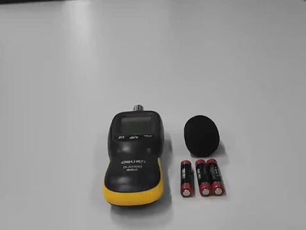 得力噪音计DL333201使用说明供大家参考。噪音计使用方法 #得力