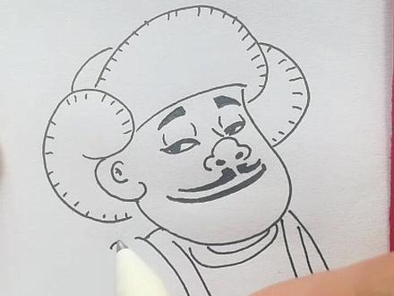 儿童美术启蒙教育,简笔画(中级)光头强