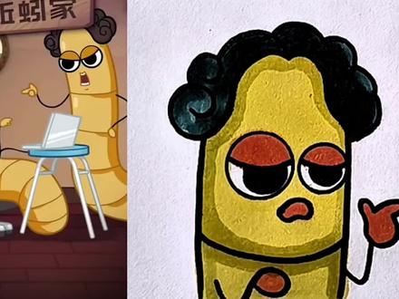 蚯蚓被分割还能成活吗? #简笔画