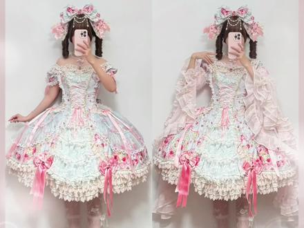 莉莉萝丝公主测评✨正腰op的版型太绝啦 #肉肉呀肉肉 #古典玩偶带你换新装 #莉莉萝丝公主 #Lolita #青年创作者成长计划