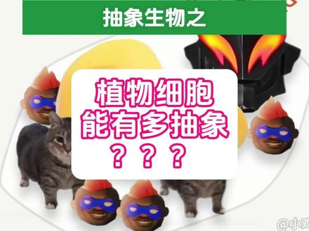 植物细胞竟然如此抽象 #科普 #生物 #抽象#植物细胞 #内容启发搜索