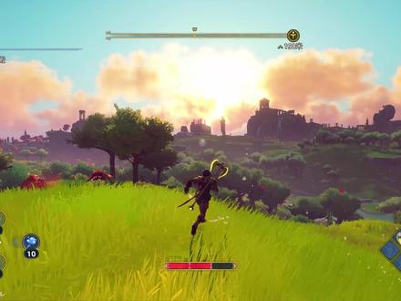 育碧做的塞尔达类游戏《渡神纪》,这画面不比《原神》强?#单机游戏 #主机游戏 #switch #ps5 #高画质