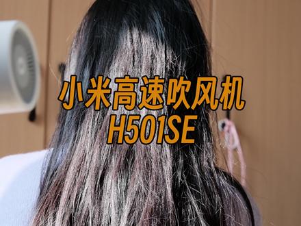 小米高速吹风机H501SE对比普通吹风机H300