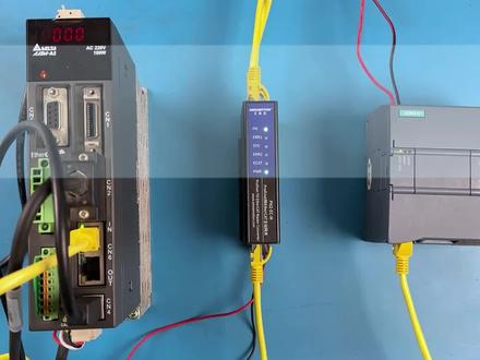 1200PLC如何通过PN2-EC-M协议网关控制台达EtherCAT伺服,保姆级教程来了!#Profinet #EtherCAT #艾莫迅 #协议网关 #PLC通讯
