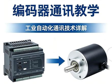 台达PLC与布瑞特编码器通讯教学 #布瑞特科技 #绝对值编码器 #拉绳位移传感器 #PLC #编码器厂家