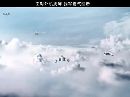 #上热门话题🔥🔥🔥 精彩片段,面对外机挑衅,我军霸气回击