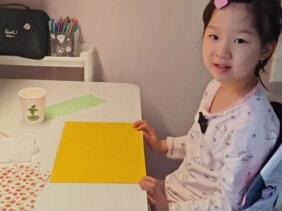 #我和娃的手工日记 五一劳动节做一个主题手工。帮妈妈干活去喽?小朋友们一起晒出大家的劳动节作品吧#劳动节手工 #五一劳动节 #亲子互动 #手工制作