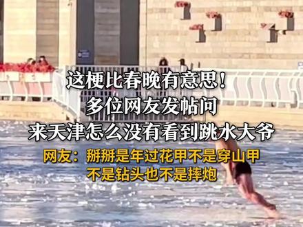#天津跳水大爷掰掰梗笑翻了 #网友喊话天津跳水掰掰去哪了 网友:掰掰是年过花甲不是穿山甲 不是钻头也不是摔炮#天津 #天津跳水大爷