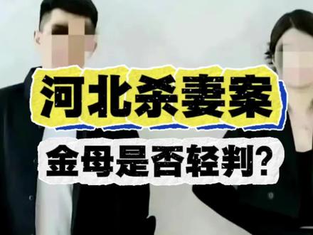河北杀妻案,金母是否被轻判?遭遇家暴怎么办? #家暴