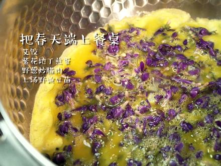 挖野菜,吃野菜,有紫花地丁、野艾蒿、马兰头等,做出了好几种美味,把春天端上了餐桌#青年创作者成长计划 #挖野菜的乐趣 #美食治愈心情 #三四钢雪平锅