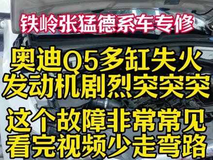 #EA888多缸失火 #进气系统漏气 #铁岭张猛德系车专修 #EA888废气阀损坏