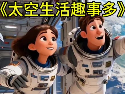 人教版二年级下册语文第六单元·阅读《太空生活趣事多》 。#二年级 #二年级语文