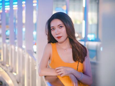 xe2夜景拍照如何?富士x-e2夜景人像实拍小姐姐