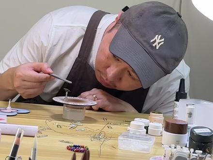 盘点那些意想不到的猫眼神器#美甲教程 #猫眼美甲 #挑战教兄弟做美甲