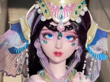 翻海玉珠,覆海水落,海公主海颜#叶罗丽精灵梦第十季 #叶罗丽娃娃 #海公主 #默水语#叶罗丽娃娃改妆