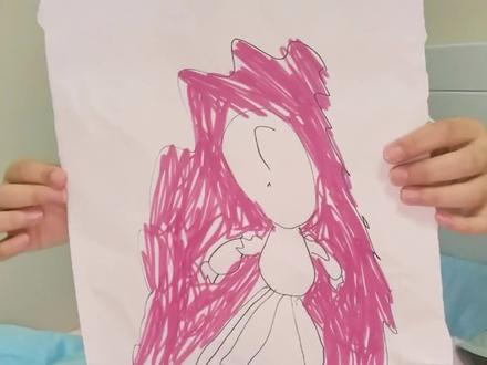 今天做的是公主盲袋#亲子手工diy #我和孩子的手工故事 #手工制作 #盲袋 #手工盲袋