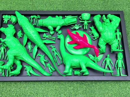 认识鳄鱼、霸王龙 #霸王龙玩具 #儿童玩具