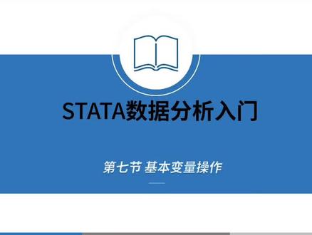 stata软件数据分析 #教程 #毕业论文 #考研 #程序代码 #数据分析 #stata 基本变量表达式