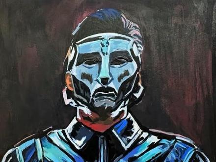 铁面之下是执掌潮汐监狱的绝对权威#画画 #绘画过程 #三角洲行动 #典狱长 #绘画教程 @抖音小助手