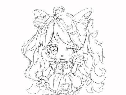 你们要的狮子座♌️来啦🌸♌️😅交作业#动漫教程 #q版人物 #人体结构