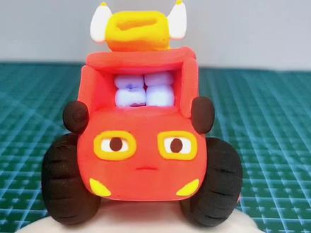 《宝宝巴士》怪兽消防车🚒灭火#宝宝巴士 #超轻粘土 #育儿 #亲子 @DOU+小助手