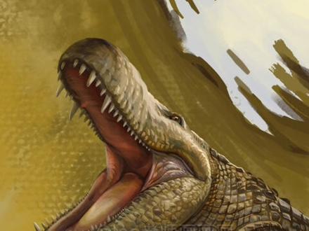 #史前巨鳄 #史前巨兽
史前鳄势力——普鲁斯鳄