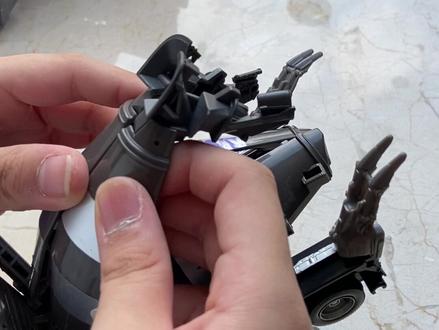 #变形金刚 #玩具 搅拌大师合体。