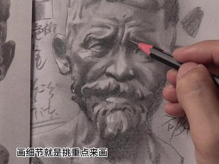 学了一年时间终于掌握了巴尔格素描的画法《图型公式法》绘画教学体系/光影二分法/色阶法/素描石膏像#美术生 #画画 #画室 #联考 #素描