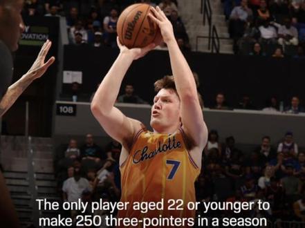 克尼普尔,大号库里,或许打破库里所有关于三分的纪录#克尼普尔 #黄蜂队 #库里三分