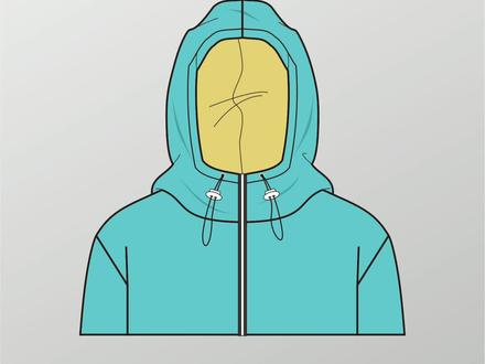 衣服帽子绘制方法#服装设计 #服装设计培训 #温州源点服装学校