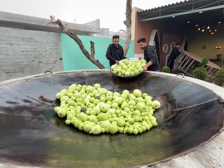 穷人才吃饺子,印度富人只会吃它,4米大锅一次要做300斤 #冬至 #美食 #我的旅行日记