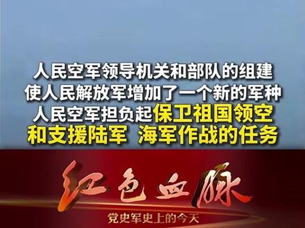 76年前的今天:人民空军成立 @新华社