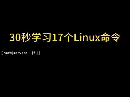 06天学习linux日常工作命令 巩固基础#程序员 #linux#linux云计算 #linux运维