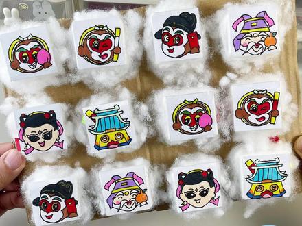 自制大闹天宫版霉豆腐出摊咯! #手工diy #手工霉豆腐 #霉豆腐 #小学生手工#解压玩具