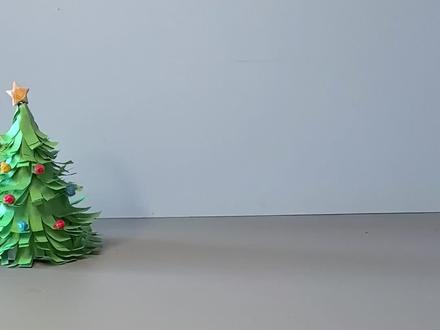 便签纸圣诞树第三弹|超详细教程#圣诞仪式感 #圣诞手工 #圣诞树#亲子手工 #手工diy