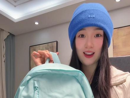 我买的是浅湖蓝#匡威双肩包 #双肩包 #书包 #开学必备 #背包
