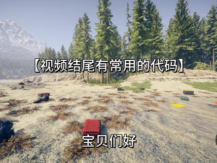 森林之子常用代码整理好啦~#steam游戏 #森林之子 #森林