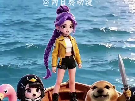 KPOP猎魔女团刀盾狗欺负咕咕嘎嘎 #KPOP猎魔女团 #猎魔女团 #刀盾狗 #咕咕嘎嘎
